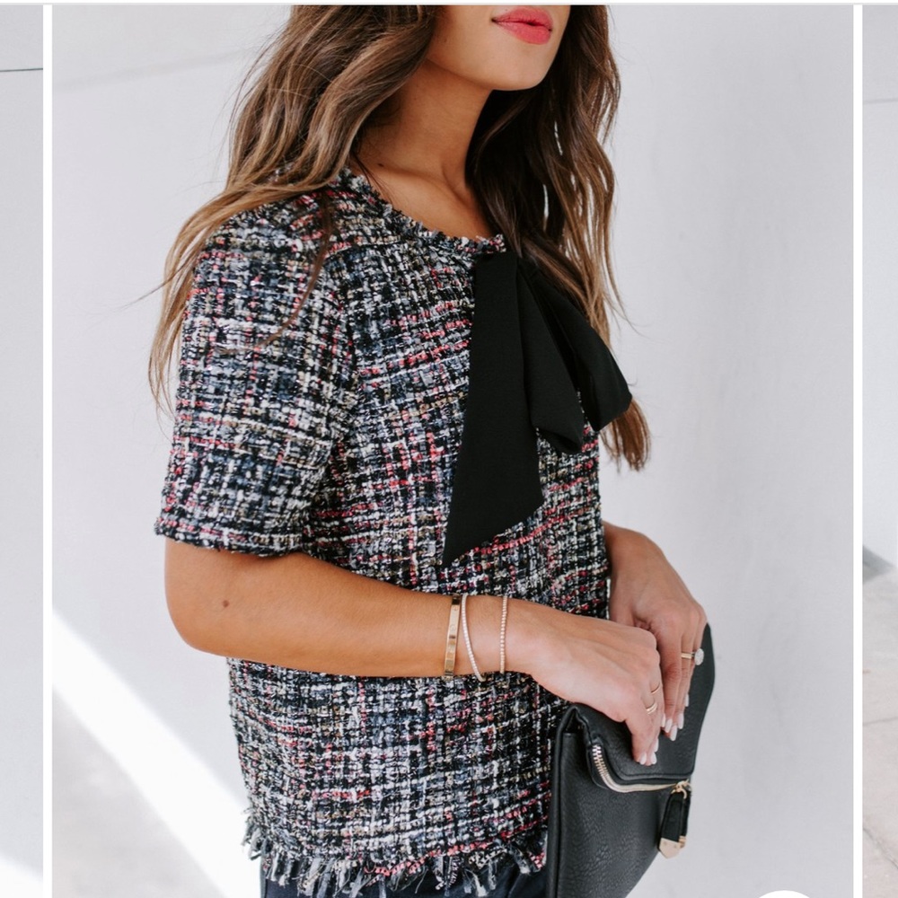 Tweed Vici Dolls top